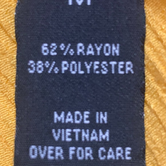 Alyx Goldenrod Flounce Sleeve Blouse M - Picture 4 of 5